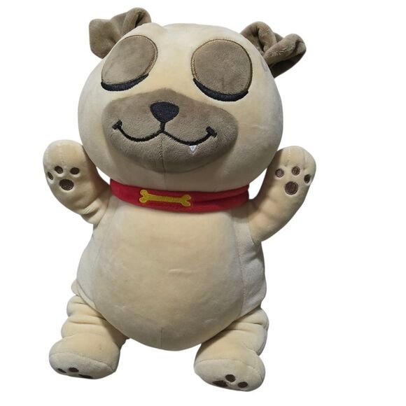 Disney Rolly Plush Dog Toy with Red Collar Bundle - Picture 2 of 6